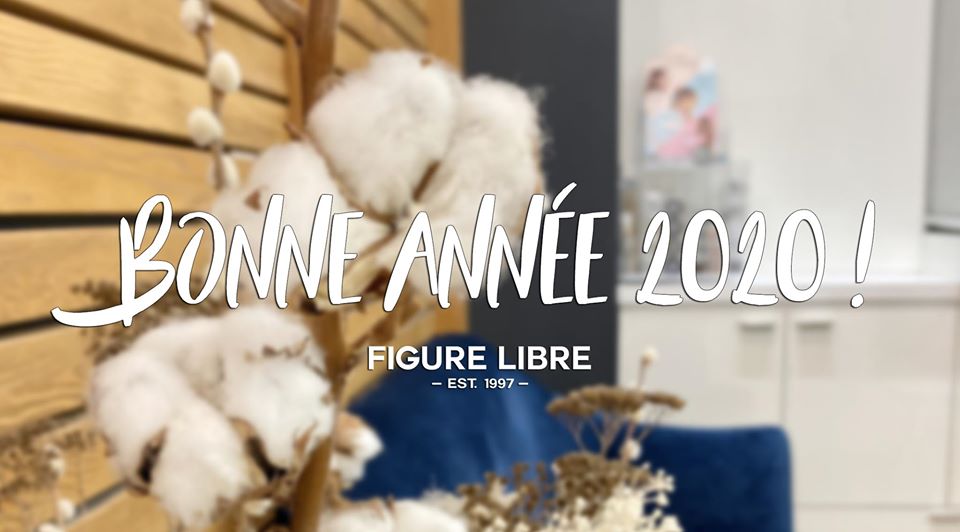 Figure Libre vous souhaite une bonne année 2020 !