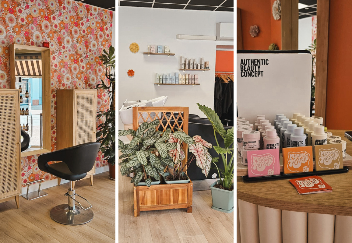 Intérieur du salon Marcel' Ma Belle